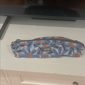 Tumi Geometric Patterned Pouch